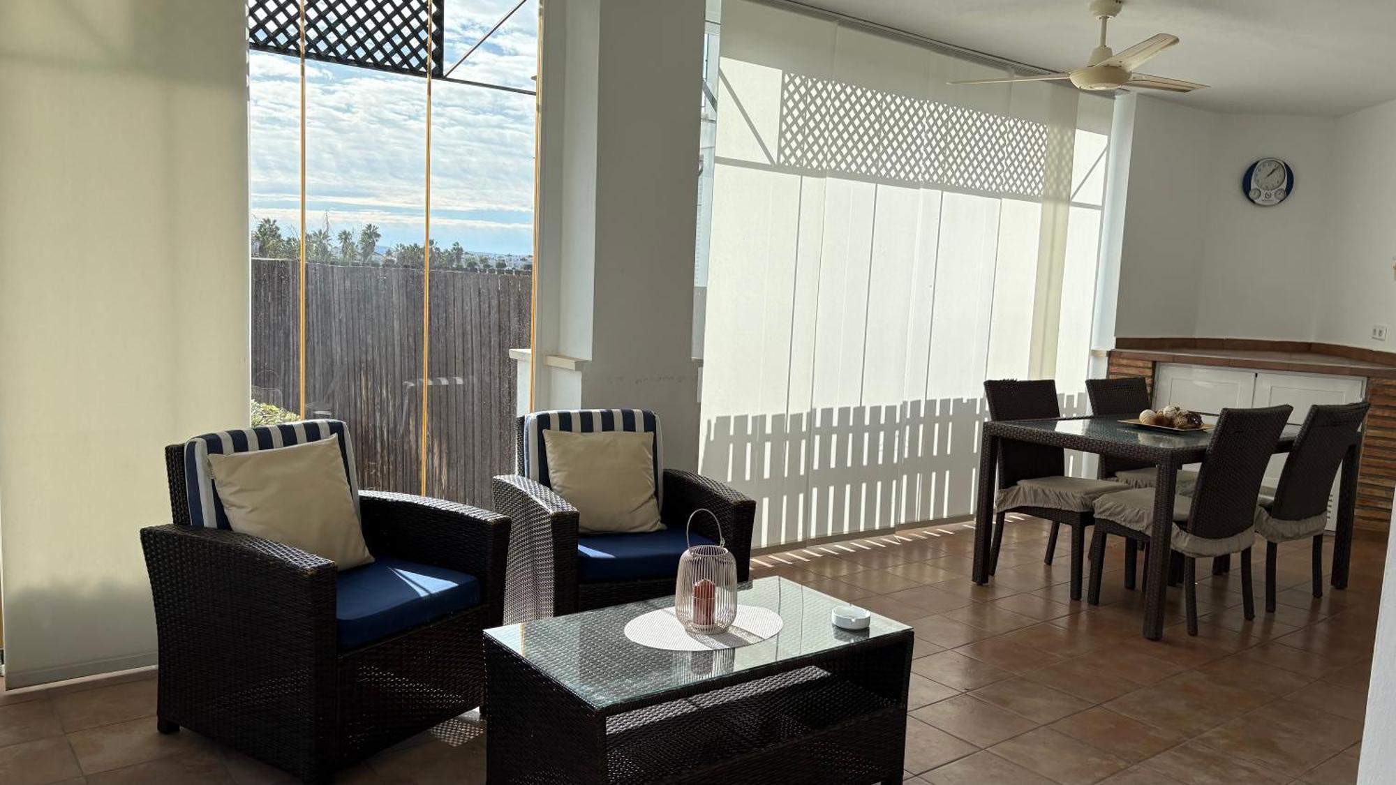 Apartamento De Lujo En Planta Baja Con Piscina En La Torre Golf Resort Roldan Bagian luar foto