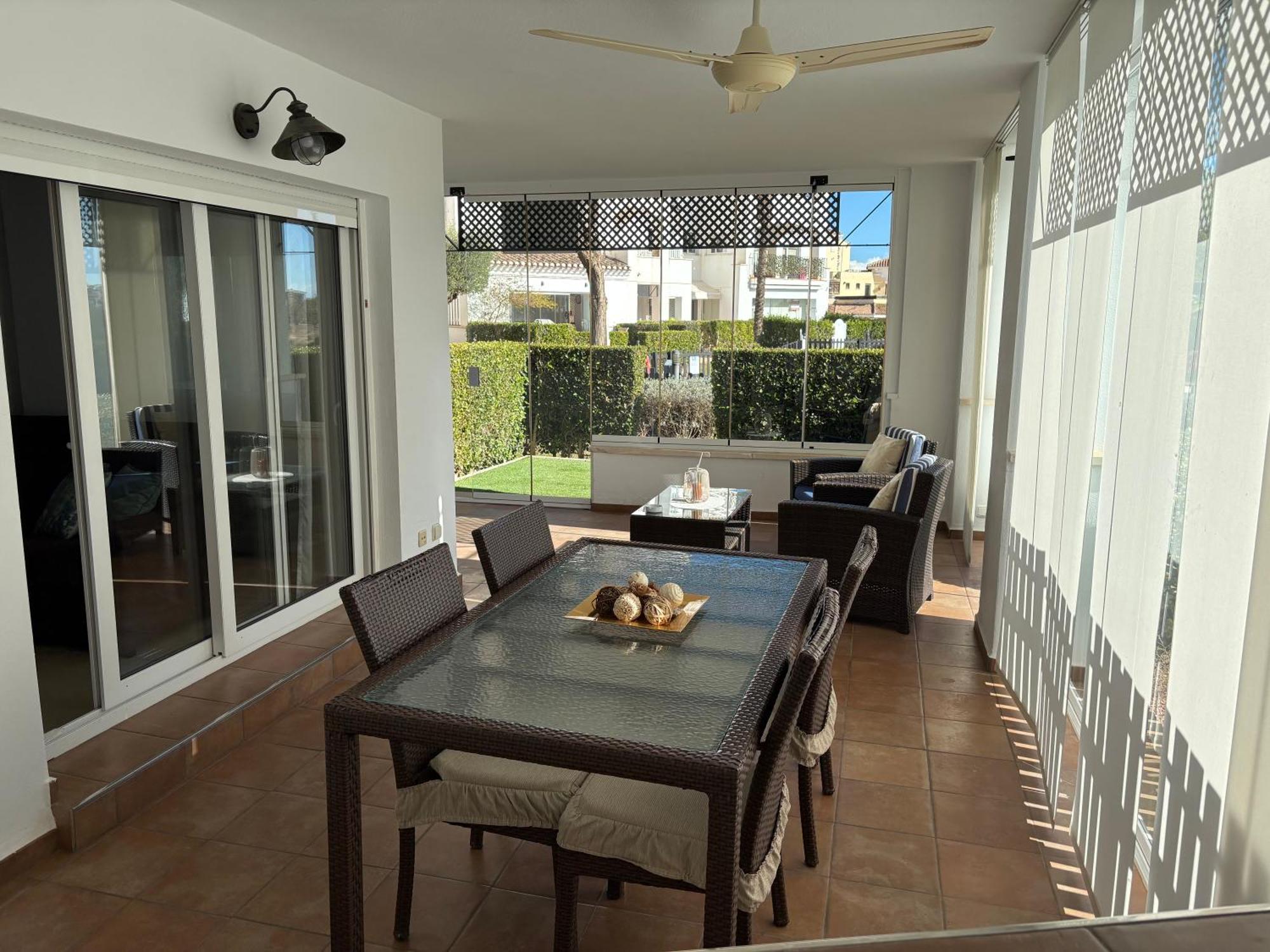 Apartamento De Lujo En Planta Baja Con Piscina En La Torre Golf Resort Roldan Bagian luar foto
